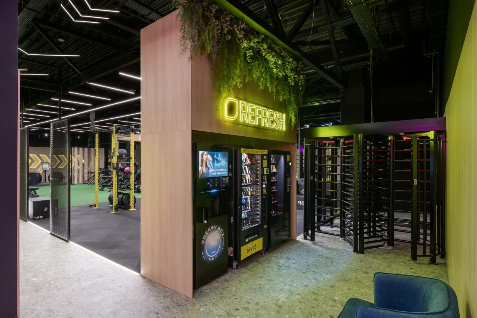 PC „Link Molėtų“ atidarytas pirmasis „Lemon Gym“ sporto klubas